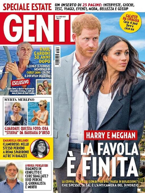 Title details for Gente by Hearst Magazines Italia spa - Available